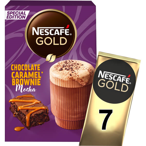 NESCAFE GOLD CHOCOLATE CARAMEL BROWNIE MOCHA 149,8gr. - (7x21,4gr.)