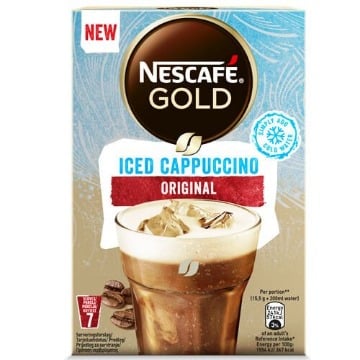 NESCAFE GOLD ICED CAPPUCCINO ΦΑΚΕΛΑΚΙ 108.5gr. - (7x15.5gr.)