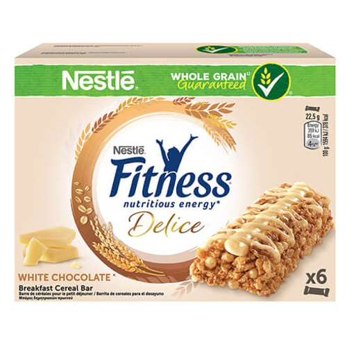 NESTLE BARS FITNESS 23,5gr. - (ΛΕΥΚΗ ΣΟΚΟΛΑΤΑ) (6τεμ)