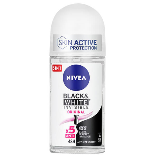 NIVEA ROLL-ON 50ml - (B & W) (INVISIBLE) (ORIGINAL)