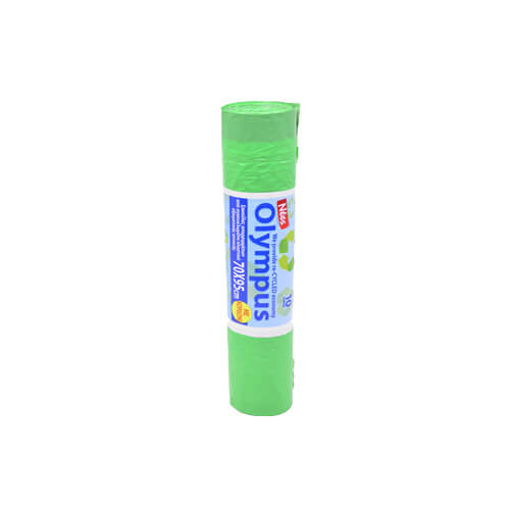 OLYMPUS ΣΑΚΟΥΛΑ ΑΠΟΡΡΙΜΑΤΩΝ RECYCLED (10τεμ.)-(ΔΙΑΦΟΡΑ ΧΡΩΜΑΤΑ) - (70x95cm)