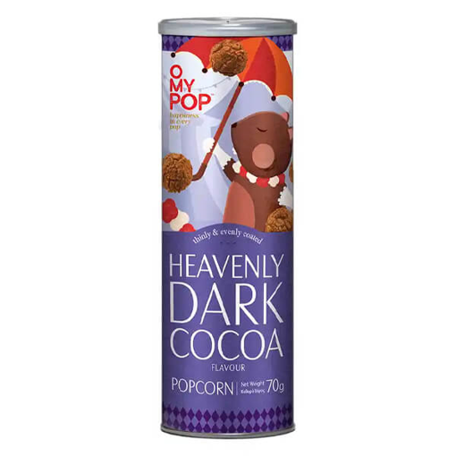 OMYPOP ΠΟΠ ΚΟΡΝ 70gr. - DARK COCOA
