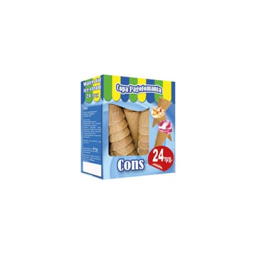 PAGOTOMANIA ΚΩΝΟΣ ΠΑΓΩΤΟΥ 91gr. (24 τεμ.)