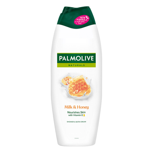 PALMOLIVE ΑΦΡΟΛOYTΡΟ 650ml - (NATURALS) (ΜΕΛΙ & ΓΑΛΑ)
