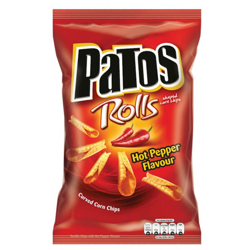 PATOS NACHOS ROLLS 100gr - (ΚΑΥΤΕΡΗ ΠΙΠΕΡΙΑ)