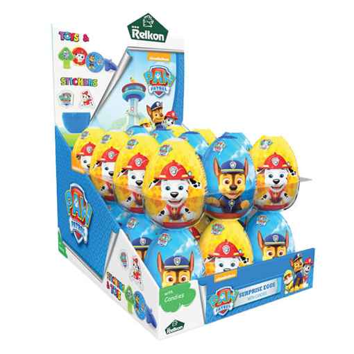 PAW PATROL ΑΥΓΟ ΕΚΠΛΗΞΗ ΜΕ ΚΑΡΑΜΕΛΑΚΙΑ (24x10gr.)