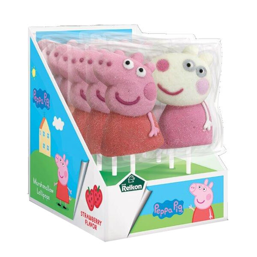 PEPPA PIG MARSHMALLOW ΓΛΕΙΦΙΤΖΟΥΡΙ (12τεμ.x45gr.)