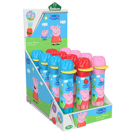 PEPPA PIG ΠΡΟΤΖΕΚΤΟΡΑΣ ΜΕ ΖΑΧΑΡΩΤΑ (12x8gr.)