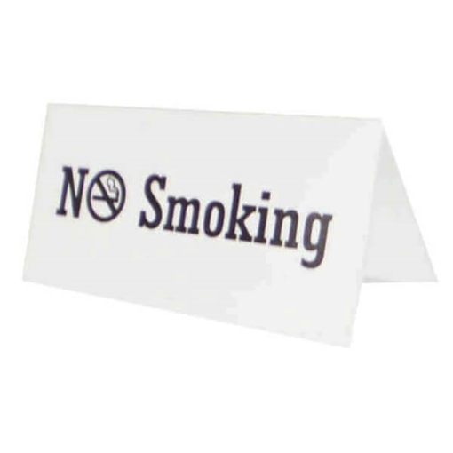 PG ΜΑΥΡΟ NO SMOKING 10x5cm