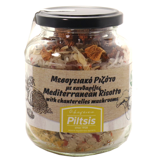 PILTSIS ΜΕΣΟΓΕΙΑΚΟ ΚΡΙΘΑΡΟΤΟ ΜΕ ΚΑΝΘΑΡΕΛΕΣ 200gr