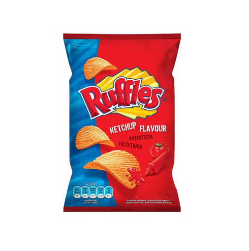RUFFLES CHIPS 95g - (KETCHUP)