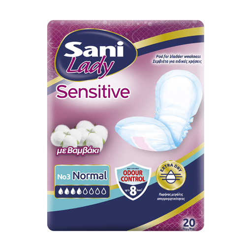 SANI LADY ΣΕΡΒΙΕΤΕΣ No 3 (20τεμ.) - (NORMAL)