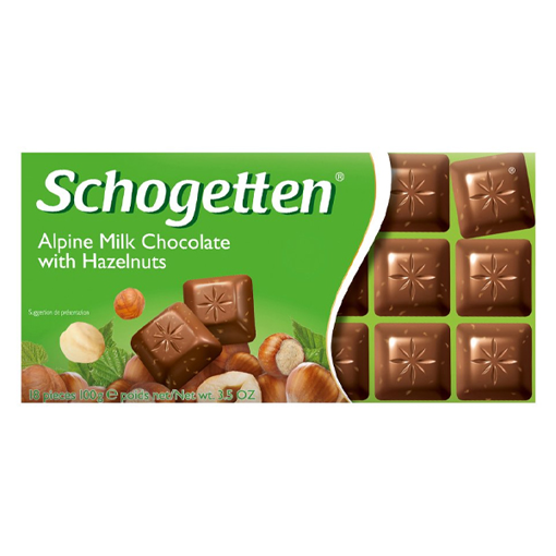 SCHOGETTEN ΣΟΚΟΛΑΤΑ 100gr. (ΓΑΛΑΚΤΟΣ ΦΟΥΝΤΟΥΚΙ)