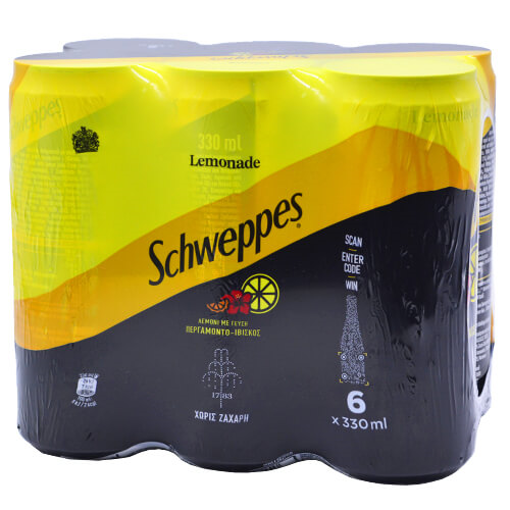 SCHWEPPES ΛΕΜΟΝΙ ΓΕΥΣΗ ΜΕ ΠΕΡΓΑΜΟΝΤΟ & ΙΒΙΣΚΟΣ 330ml (6τεμ)