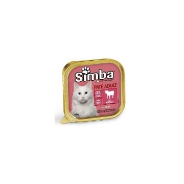 SIMBA ΓΑΤΟΤΡΟΦΗ PATE 100gr. - (ΜΟΣΧΑΡΙ)