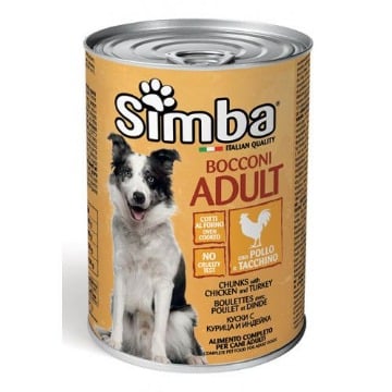 SIMBA ΣΚΥΛΟΤΡΟΦΗ ΚΟΝΣΕΡΒΑ 415gr. - (ΚΟΤΟΠΟΥΛΟ)