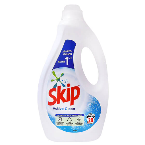 SKIP ΥΓΡΟ  28μεζ. (1,40 lit) - (ACTIVE CLEAN)