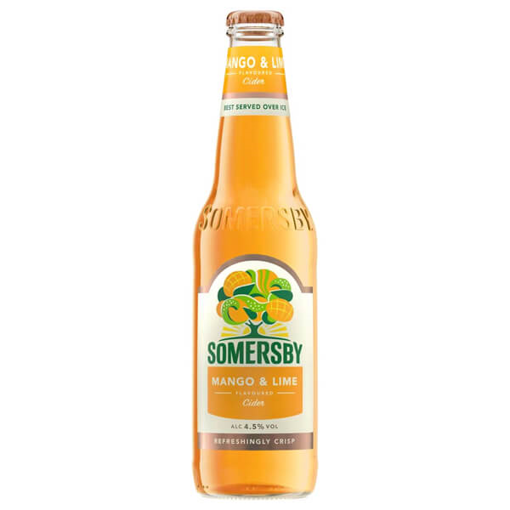 SOMERSBY ΜΗΛΙΤΗΣ 330ml - (MANGO & LIME) (ΦΙΑΛΗ) (ΜΗ ΕΠΙΣΤΡΕΦΟΜΕΝΗ)