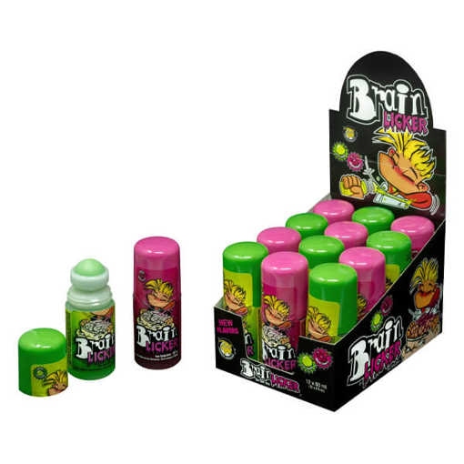 SOUR CANDY DRINK BRAIN LICKER (12x60ml) - (ΚΕΡΑΣΙ & ΜΗΛΟ)