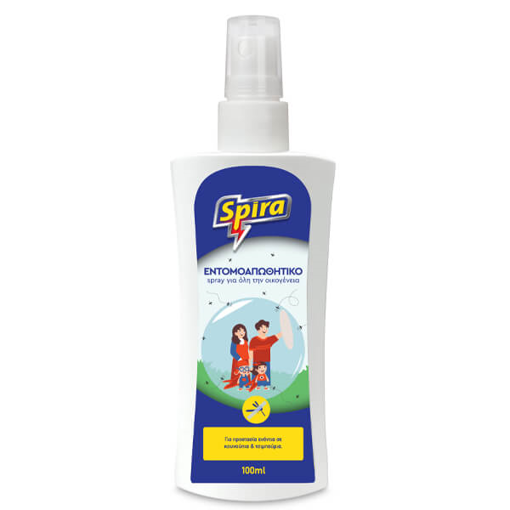 SPIRA ΑΠΩΘΗΤΙΚΟ ΕΝΤΟΜΩΝ 100ml. - (ΕΝΗΛΙΚΕΣ & ΠΑΙΔΙΑ)