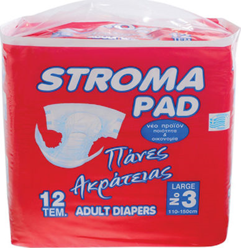 STROMA PAD ΠΑΝΑ ΑΚΡΑΤΕΙΑΣ No 3 LARGE (12τεμ)