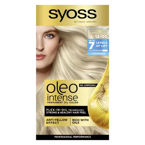 SYOSS ΒΑΦΗ ΜΑΛΛΙΩΝ OLEO - (Ν12.0) (KATAΞΑΝΘΟ ΑΣΗΜΙ)