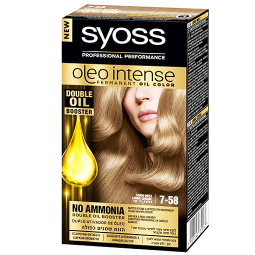 SYOSS ΒΑΦΗ ΜΑΛΛΙΩΝ OLEO - (Ν7-58) (ΞΑΝΘΟ ΜΠΕΖ)