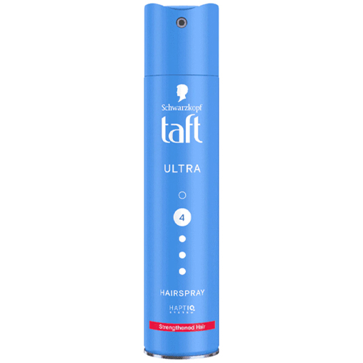 TAFT HAIR SPRAY 250ml - (No 4) (ULTRA STRONG)