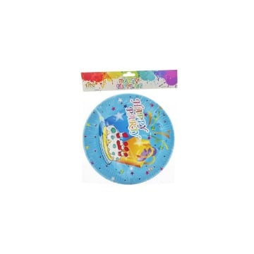 TNS ΧΑΡΤΙΝΑ ΠΙΑΤΑ PARTY - (23cm) (10τεμ.) (07-950-0096)
