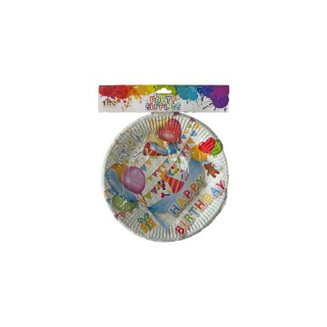 TNS ΧΑΡΤΙΝΑ ΠΙΑΤΑ PARTY - (23cm) (10τεμ.) (07-950-0121)