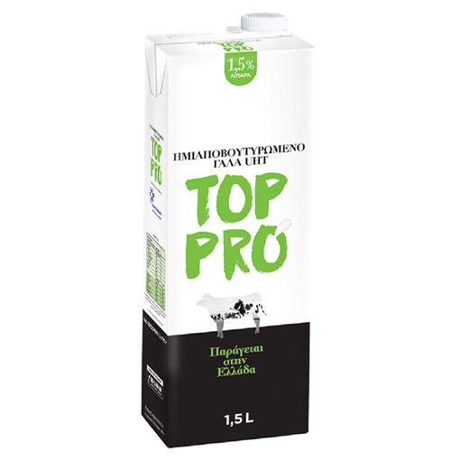 TOP PRO (NOYNOY) ΓΑΛΑ (0%) 1.5lit - (ΧΑΡΤΙΝΟ)