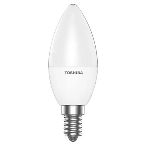 TOSHIBA LED ES.PR. C37 E14 4.7/40W 4000K - (ΜΕ ΦΟΡΟ 0,10€)