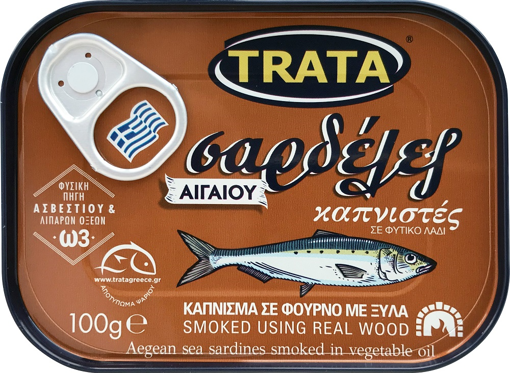 TRATA ΣΑΡΔΕΛΕΣ ΚΑΠΝΙΣΤΕΣ 100gr Σ36 