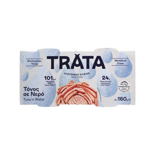 TRATA ΤΟΝΟΣ ΣΕ ΝΕΡΟ 160gr X 2TMX Σ24 