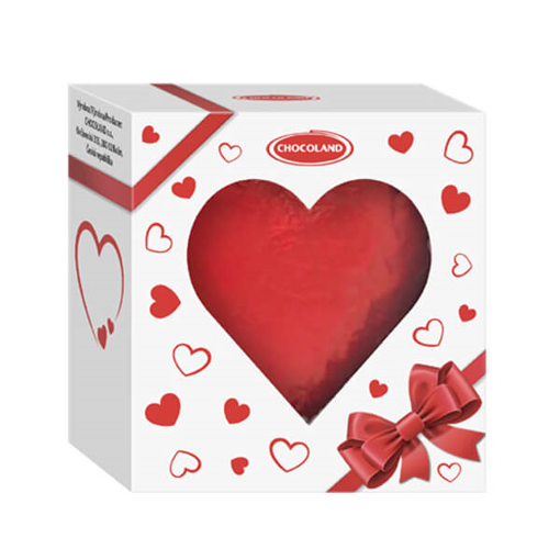 VALENTINES ΣΟΚΟΛΑΤΕΝΙΑ ΚΑΡΔΙΑ ΣΕ ΚΟΥΤΑΚΙ (40gr.)