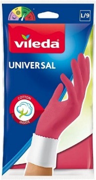 VILEDA ΓΑΝΤΙΑ UNIVERSAL - (ΡΟΖ) (LARGΕ)