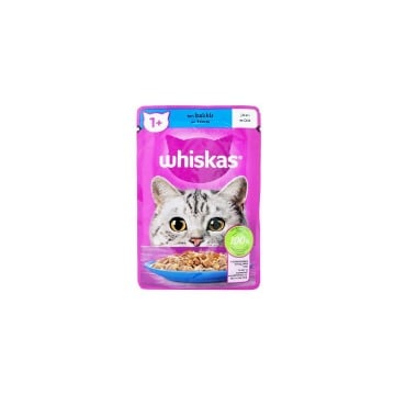 WHISKAS ΓΑΤΟΤΡΟΦΗ PURE DELIGHT 85gr. - (ΤΟΝΟΣ)