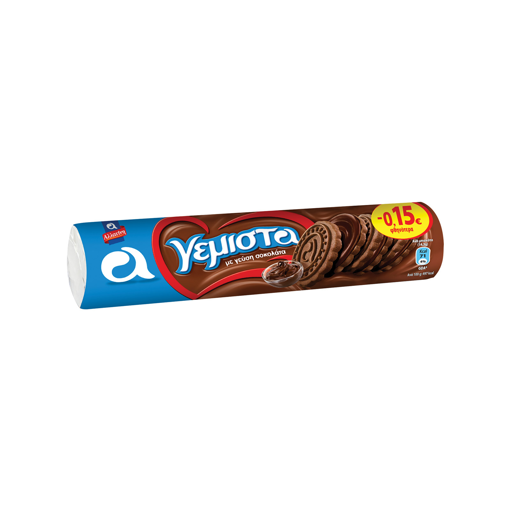 ΑΛΛΑΤΙΝΗ ΜΠΙΣΚΟΤΑ ΓΕΜΙΣΤΑ ΚΑΚΑΟ 200gr (-0.15Ε) Σ12 