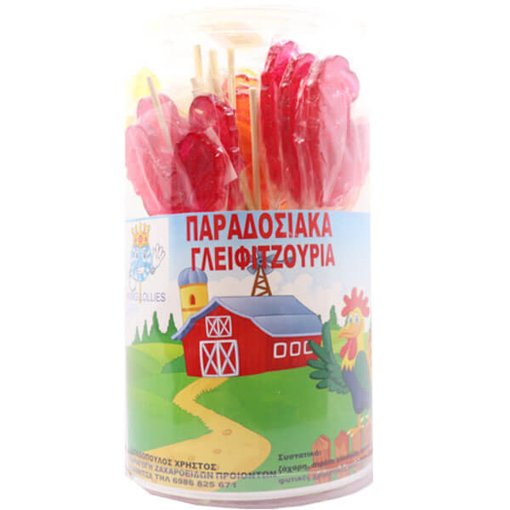 ΓΛΕΙΦΙΤΖΟΥΡΙ ΚΟΚΟΡΑΚΙ 40gr (30τεμ.) (ΔΙΑΦΟΡΑ ΧΡΩΜΑΤΑ)