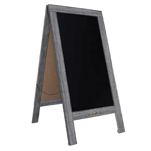 ΔΙΠΛΟΣ ΠΙΝΑΚΑΣ ΓΚΡΙ  60cmΧ110cm