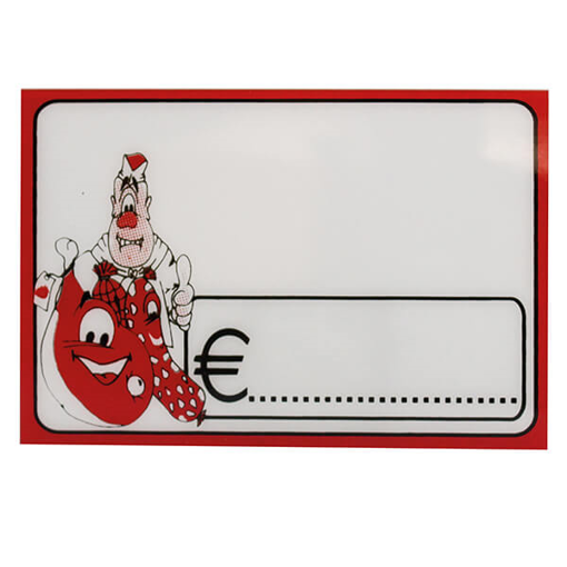 ΕΤΙΚΕΤΑ ΑΛΛΑΝΤΙΚΩΝ ΜΕ ΣΤΑΝΤ 95x65mm 501 (SP/SALUMI/R/AP)(25τεμ)
