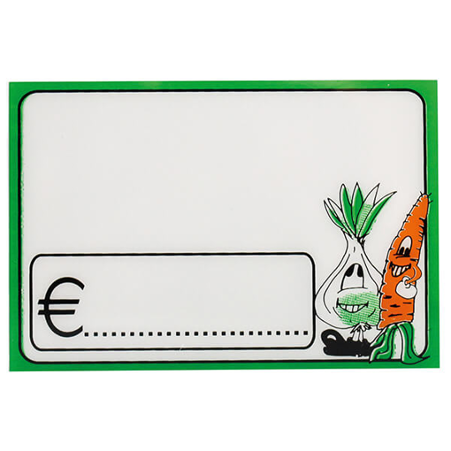 ΕΤΙΚΕΤΑ ΜΑΝΑΒΙΚΗΣ ΜΕ ΣΤΑΝΤ 95x65mm 501 (SP/ORTOFRUTTA/R/AP)(25τεμ.)