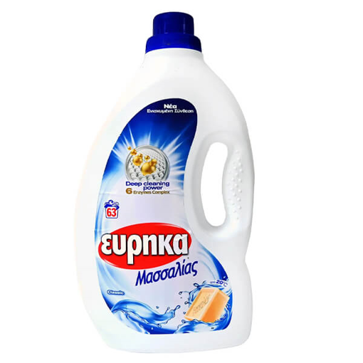 ΕΥΡΗΚΑ ΥΓΡΟ ΑΠΟΡΡΥΠΑΝΤΙΚΟ ΜΑΣΣΑΛΙΑΣ  2,52lit - (63μεζ.)