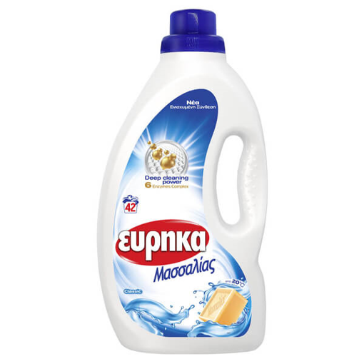 ΕΥΡΗΚΑ ΥΓΡΟ ΜΑΣΣΑΛΙΑΣ 1,68 lit - (42μεζ.)