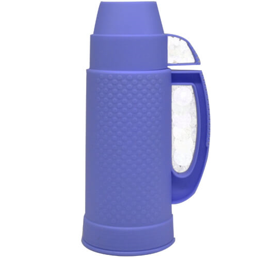 ΘΕΡΜΟΣ ΠΛΑΣΤΙΚΟΣ 680ml - (ΓΥΑΛΙΝΟ ΕΣΩΤΕΡΙΚΑ + ΦΕΛΙΖΟΛ)