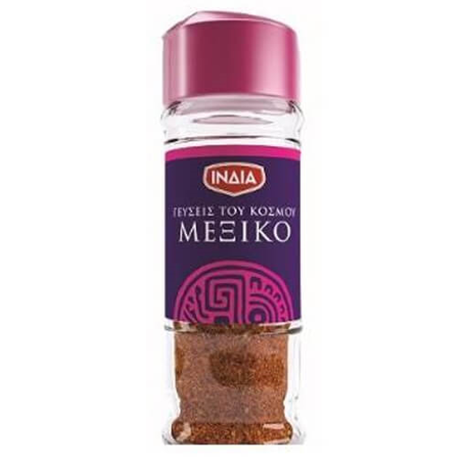 ΙΝΔΙΑ ΓΕΥΣΕΙΣ ΤΟΥ ΚΟΣΜΟΥ 40gr. - (ΜΕΞΙΚΟ) (ΒΑΖΟ)