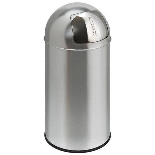 ΚΑΔΟΣ PUSH 50L/35x74,5hcm INOX MAT 1650/S