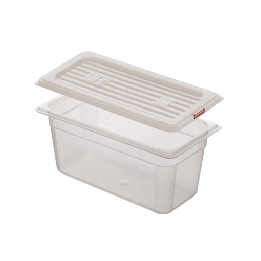 ΚΑΠΑΚΙ PP ΓΙΑ ΔΟΧΕΙΟ INOX 1/3 GN - (ΔΙΑΦΑΝΟ) (GNPP