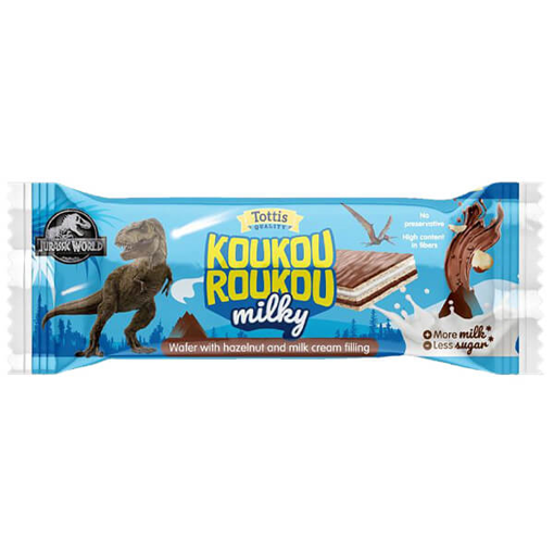 ΚΟΥΚΟΥ ΡΟΥΚΟΥ ΓΚΟΦΡΕΤΑ (20x25gr.) - (MILKY)