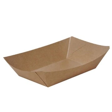 ΚΡΑΦΤ ΣΚΑΦΑΚΙ ΦΑΓΗΤΟΥ 450ml (100τεμ.) - (15,5x12x4,5cm)- (12x8x4.5cm)